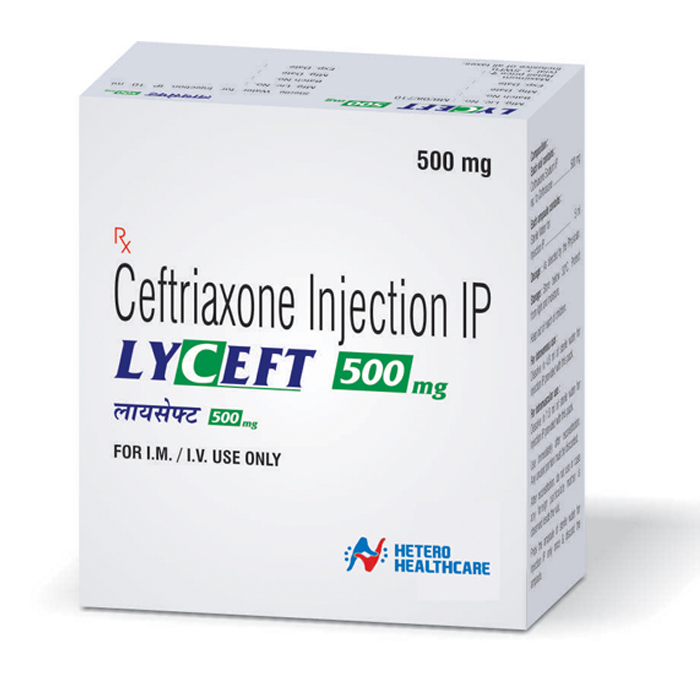 LYCEFT 500MG INJECTION