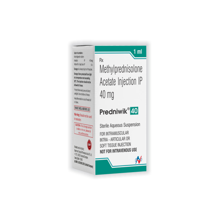 PREDNIWIK 40 VIAL 