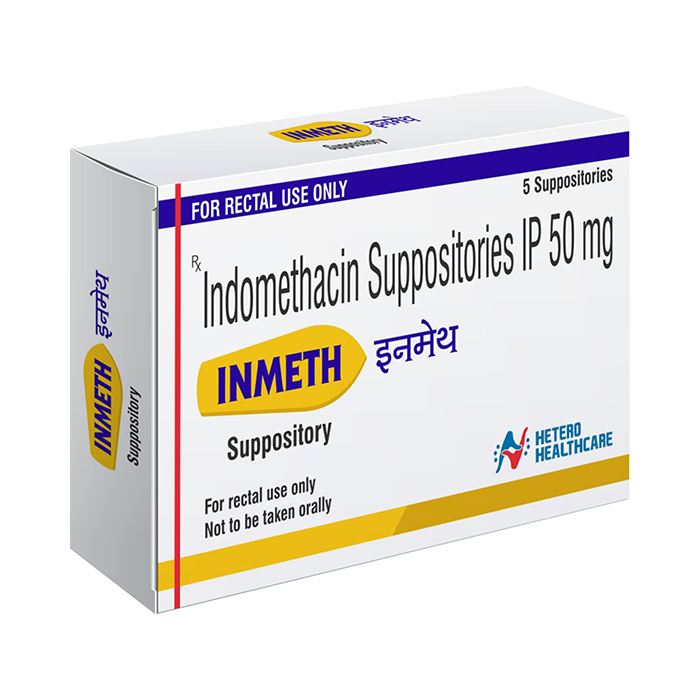 INMETH SUPPOSITORIES 50 MG
