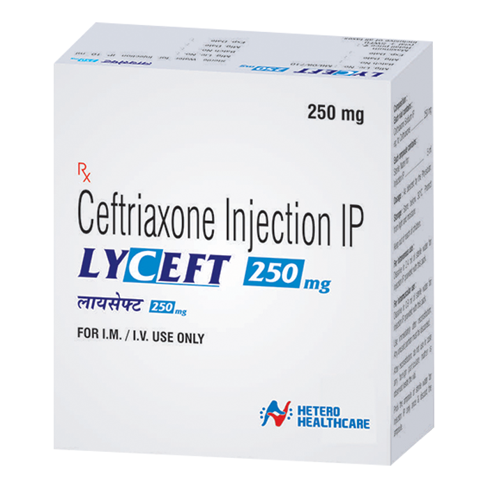 LYCEFT 250MG INJECTION