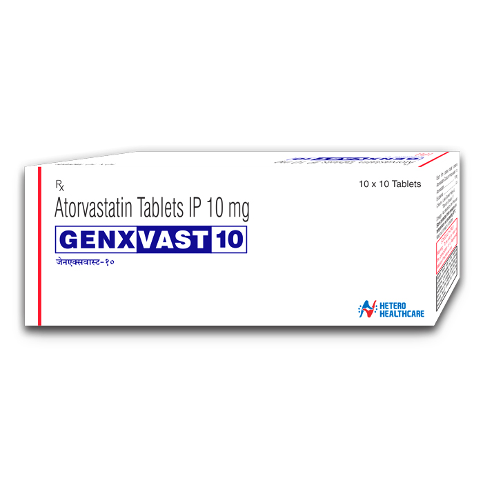 GENXVAST 10MG TABLET