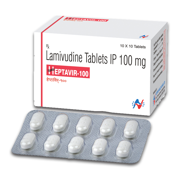 HEPTAVIR 100MG TABLET