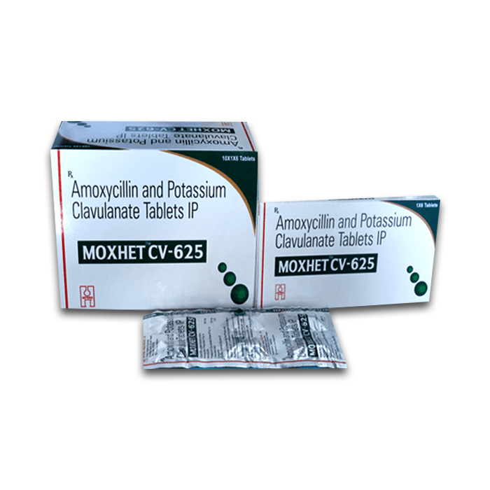 MOXHET CV 625MG TABLET