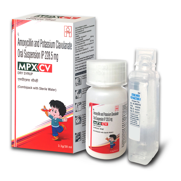MPX CV DRY SYRUP