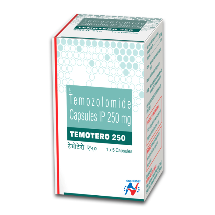TEMOTERO 250MG CAPSULE